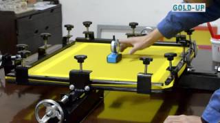 Operation Manual of Screen Stretcher