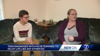 Teen fights MS diagnosis