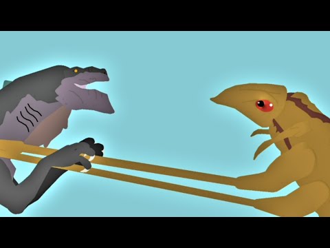 zilla junior vs crustaceous Rex