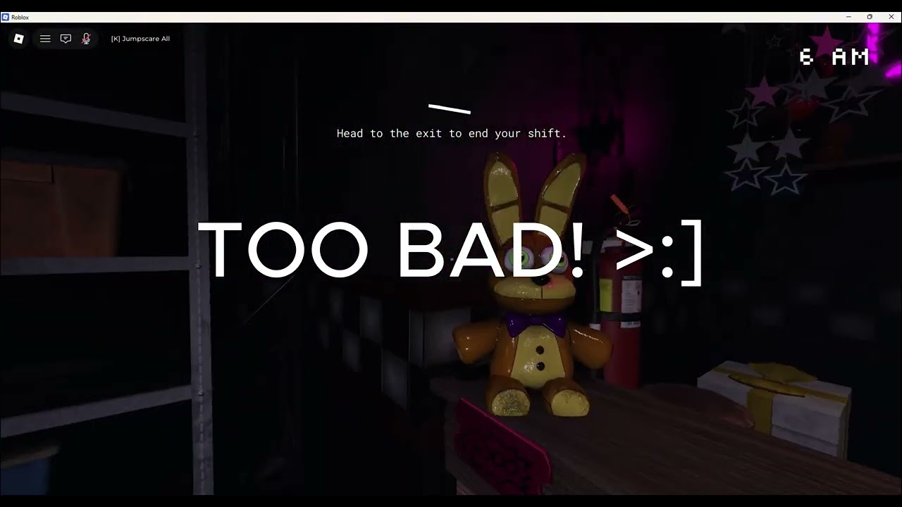 FNaF (Five Nights At Freddy's) 1