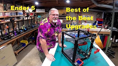 Creality Ender 5  Upgrades Best of the Best  How to Part 1 My favorite 1st round of improvements