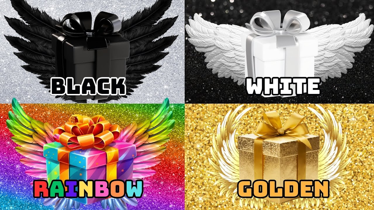 Choose Your Gift from 4   4giftbox  pickonekickone  wouldyourather