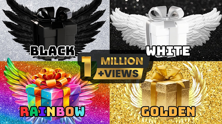 Choose Your Gift from 4 🎁😍 Black, White, Rainbow or Golden 🖤🤍🌈👑 How Lucky Are You? 😱 GlamQuiz