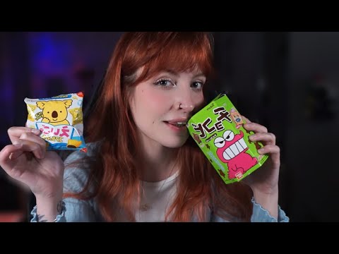 ASMR Probando snacks japoneses - asmr español