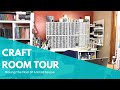 Craft Room Tour: Making The Most Of A Small Space