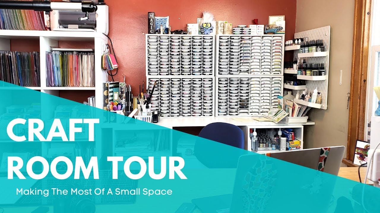 VIDEO: Craft Room Tour: Making The Most Of A Small Space – Mindy Eggen  Design