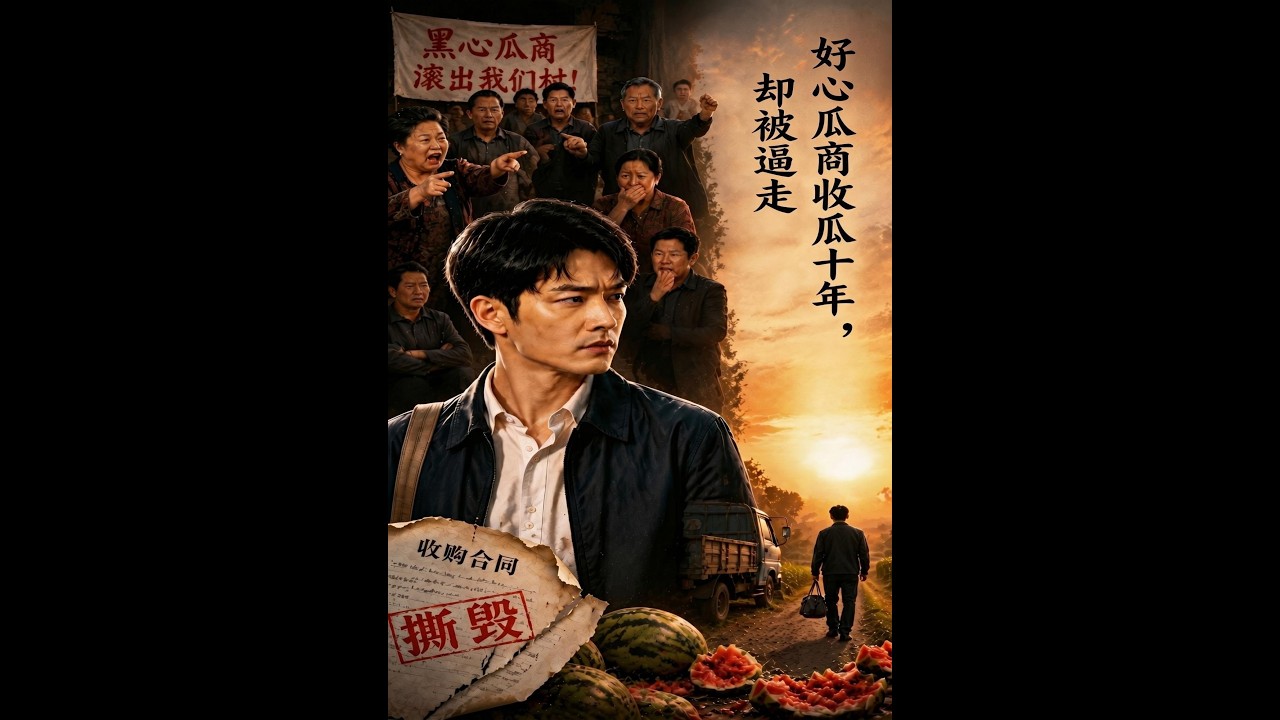 【一口气看完】《好心瓜商收瓜十年，却被逼走》#短剧 #AI短剧 #逆袭 #drama #爽剧 #鲨鱼先生