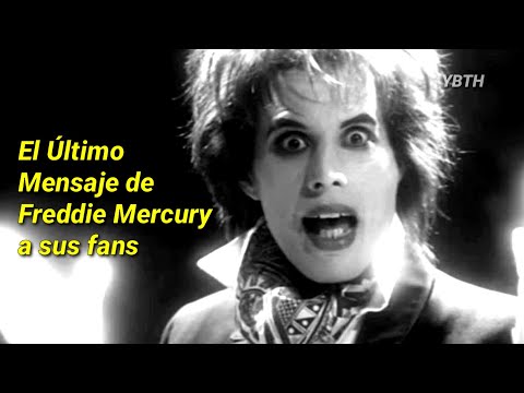 Último Mensaje De Freddie Mercury A Sus Fans En 1991 | Subtitulado En Español - Totally Bonkers
