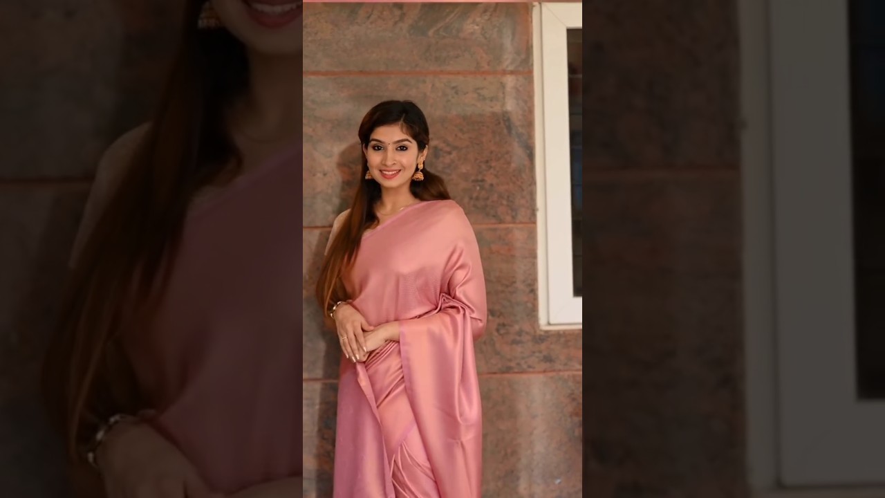 Rose Gold Soft Silk Sarees just 999 free shipping