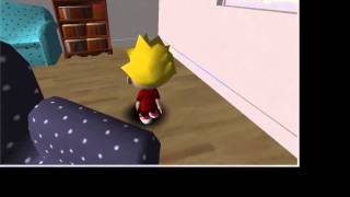 Calvin & Hobbes 3d: House interiors update 1 (WIP)