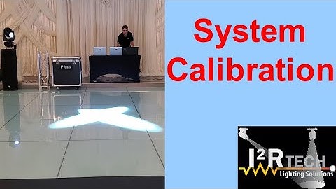 DMX Board, Followspot System Calibration Tutorial - Remote Controlled Followspot System Plug&Play!