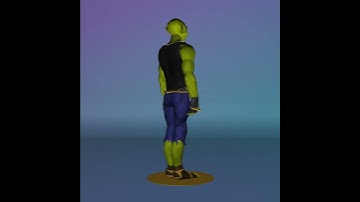 Tren Goblin Workbench #3danimation #shorts #sculpture #blender  #animation #3d #shortsvideo #art