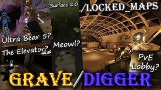 Roblox Grave/Digger - The Map That Shouldn't Exist (Surface Map Commands & Map Secrets)