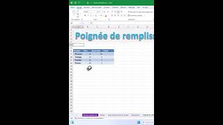 ASTUCE EXCEL - Remplir vers le bas une colonne de formules #excel #exceltips #exceltricks