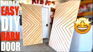 How to: Modern Barn Door