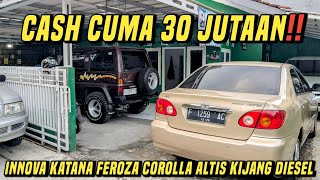 Stok makin menipis❗Obral murah mobil bekas Altis harga 30 jutaan feroza kijang diesel katana ganteng