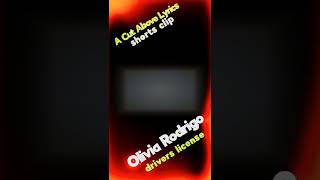 Short Cuts - Olivia Rodrigo - Drivers Licence / #Shorts