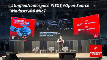 Integrate IT & OT with the Unified Namespace and Open-Source | Keynote Hannover Messe 2024