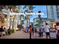 Walking tour of Kalakaua avenue, waikiki, hawaii part1
