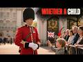 The British Royal Guard's split-second read on whether a child reaching toward him is a threat