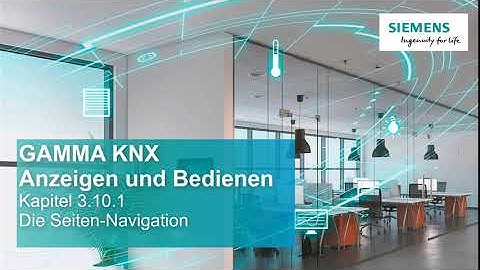 Siemens IP Control Center N152 V4 Kapitel 3.10 .1 Seitennavigation de