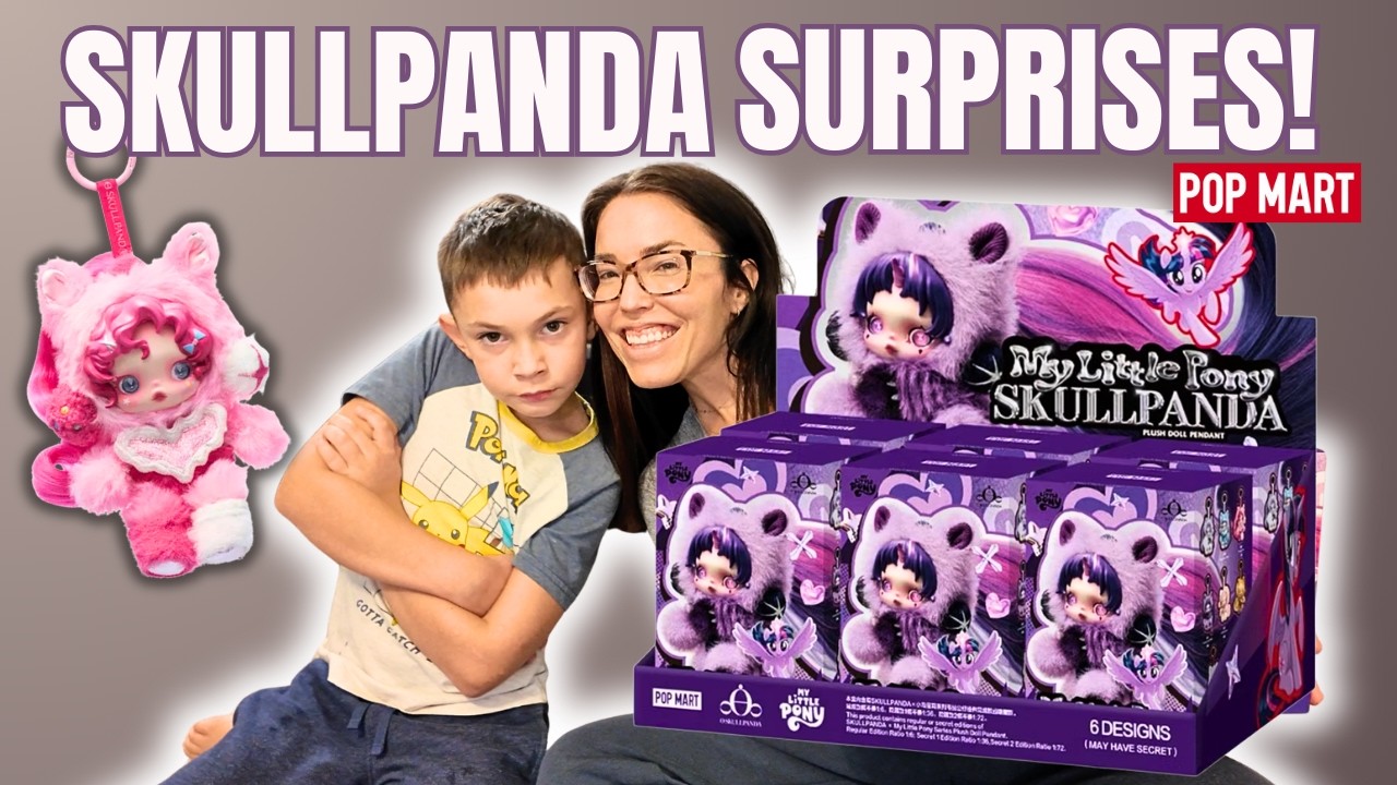 ⭐ Pop Mart SkullPanda My Little Pony Blind Box Unboxing | 🦄 6