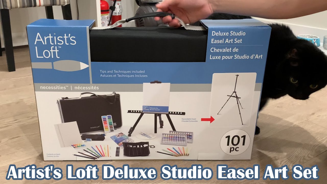 101 Piece Deluxe Easel Art Set by Artist's Loft™ Necessities™ 