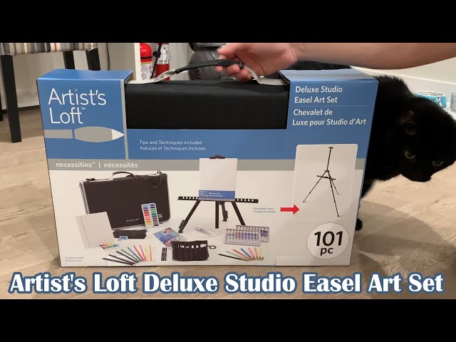 Complete Art Studio Easel Set- Art Easel & Portfolio Set, 101