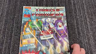 Transformers generation one issue 53 Marvel UK comic complete collection. G1 exclusive artwork story
