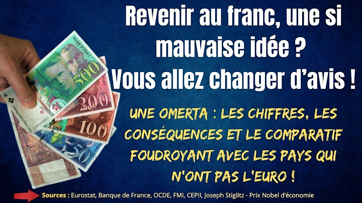Sortir de l’Euro, Folie ou Solution ? Ou comment faire voler en éclats les croyances ... en 10mn !