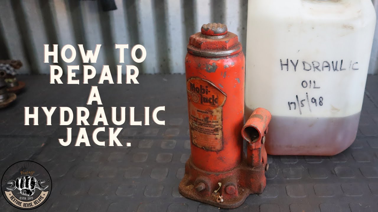 How I Repaired A Hydraulic Jack.