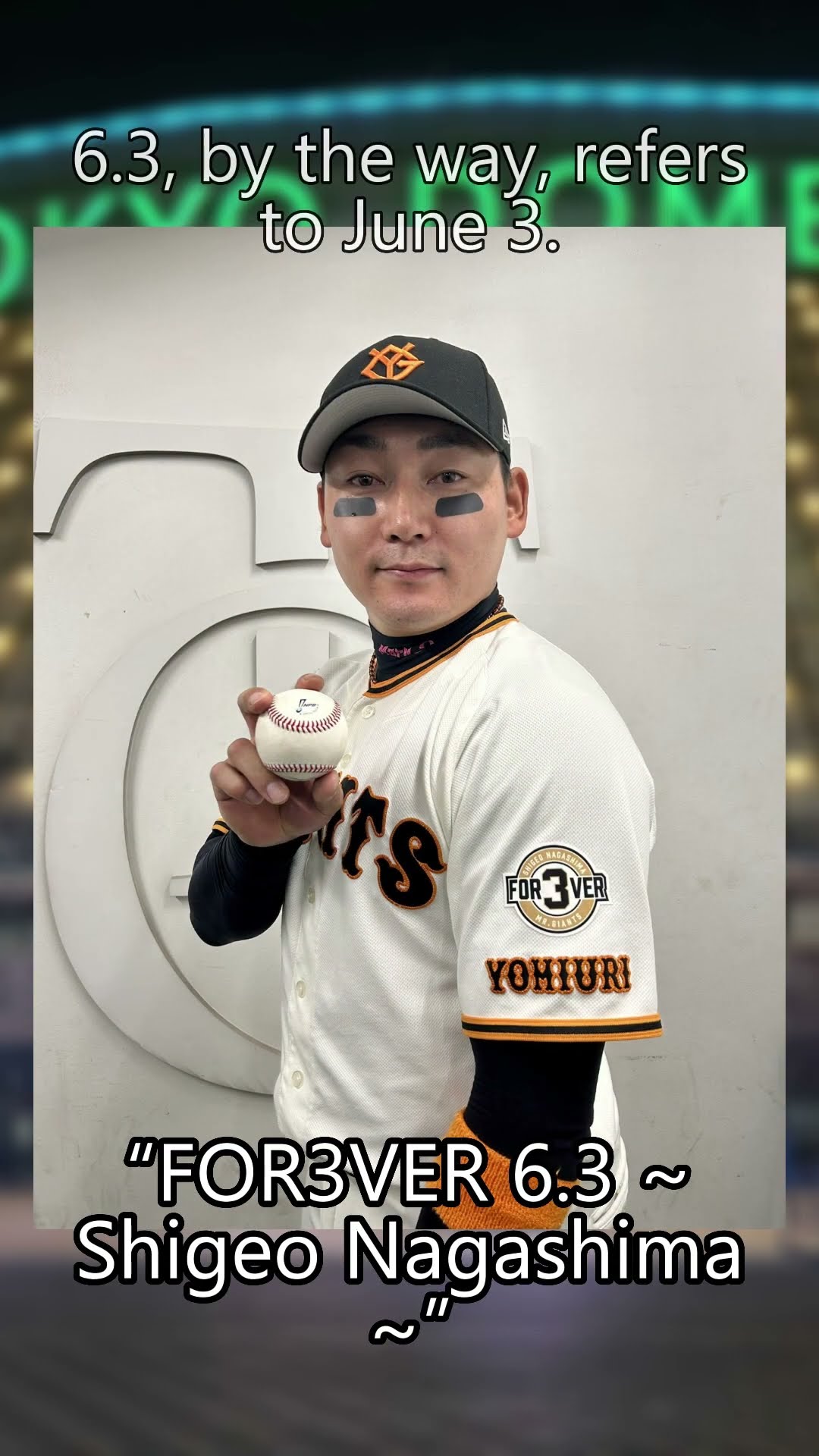 The Miracle of Shigeo Nagashima Day #baseball #npb #FOR3VER