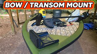 USE THIS HACK TO MOUNT TROLLING MOTORS TO SKIFFS KAYAKS SMALL BOATS