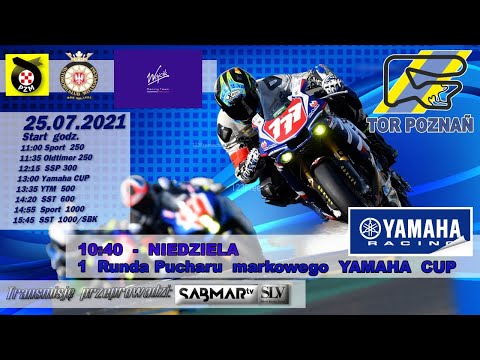 3 Runda Wyścigowych Motocyklowych MP   1 Runda Pucharu Markowego YAMAHA CUP