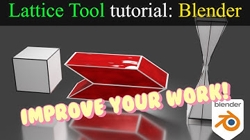 How to use the Lattice tool in Blender (Full Tutorial)