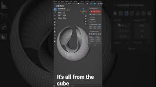 Mesh adjustment during deformation #shorts Mesh adjustment during deformation #shorts