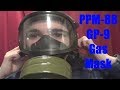 Soviet/Russian PPM-88/GP-9 Gas Mask
