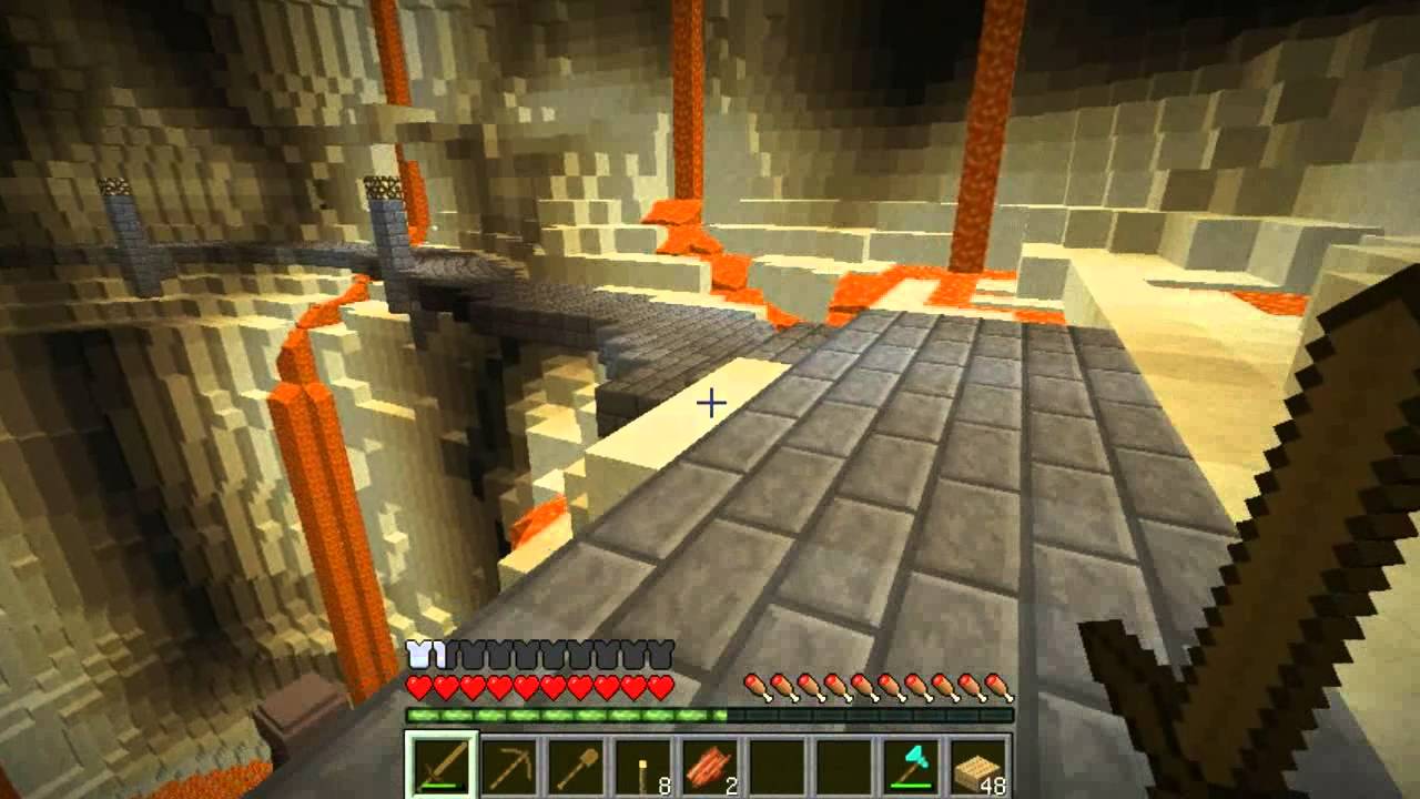 【choco mana-納吉】Minecraft-Super Hostile Map 礦場煉獄 EP-1 衝阿!!豬阿你!