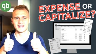 Bookkeeping Talk: Capitalize or Expense Business Purchases?