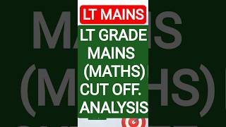 UP LT Grade Maths Cut Off कितनी रहेगी? 🤔 Full Discussion#shorts #bairan #trending #ltgrade #upsc