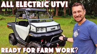 ALL ELECTRIC SIDE BY SIDE Review! KANDI Cowboy e10k UTV!