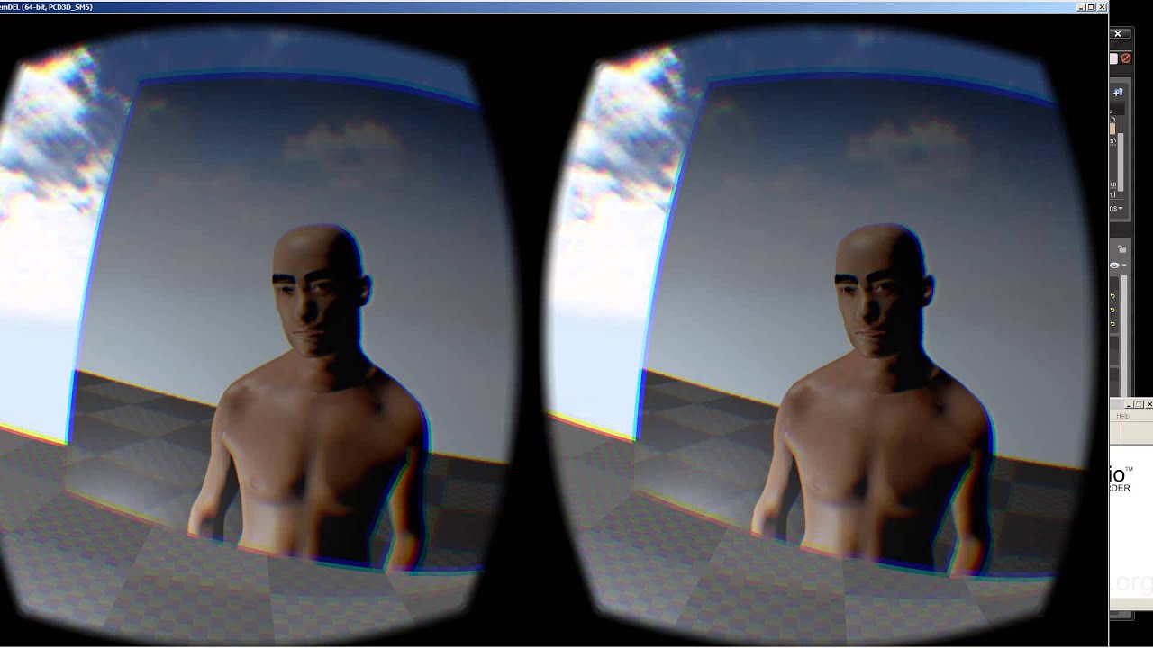 Oculus rift : Head + Body