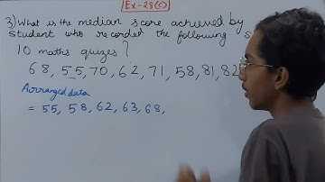 Q3 Ex 28C Data handling | ICSE Math Class 8 | S.Chand Solutions | OP Malhotra |