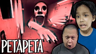 Japanese ghost crawling in school (RoBlox PETAPETA : School of Nightmares) screenshot 3