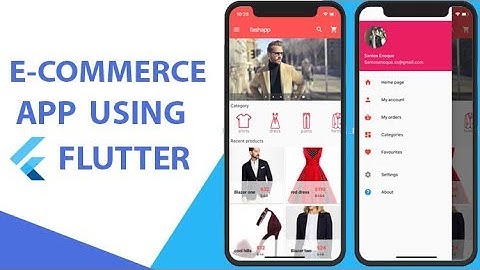 08. Flutter e-commerce app: Drawer part 3