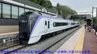 E353系電車 特急''信州''疾走る 5月分