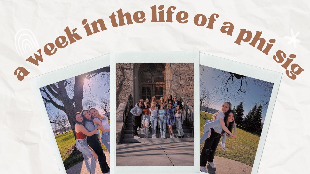 Week in the life of a Phi Sig ft. Katelyn Drake