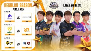 🔴LIVE | MDL PH S3 | FILIPINO-Week 4 Day 2