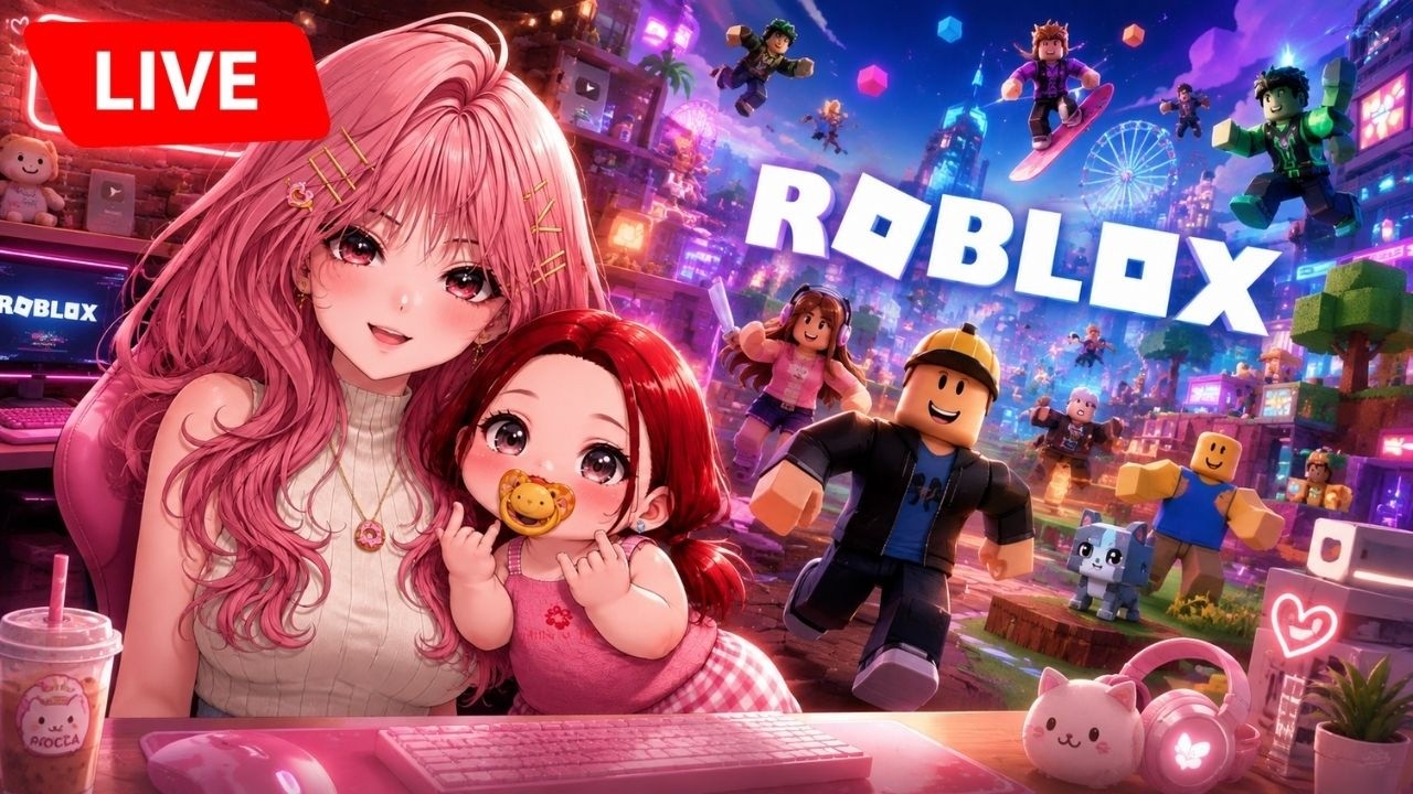 【🔴LIVE ROBLOX】 MABAR BARENG ICIP  -Vtuber ID