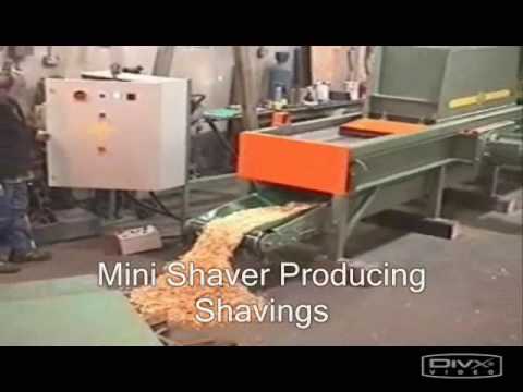 Blue Diamond Log Shaving Machine Wood Shavings from Logs & Slabs